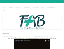 Tablet Screenshot of fablogcon.com